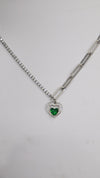Heart of Emerald Pendant