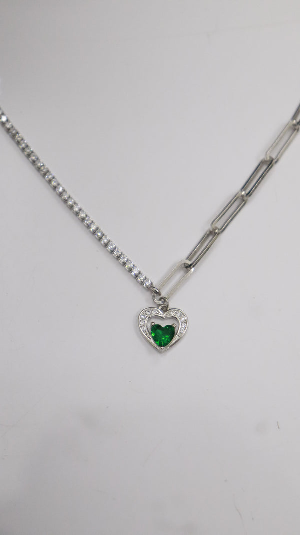 Heart of Emerald Pendant