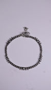 (Pair) Nupura Silver Oxidised Anklet