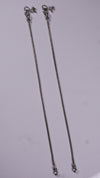 (Pair) Veer Silver Oxidised Ankle