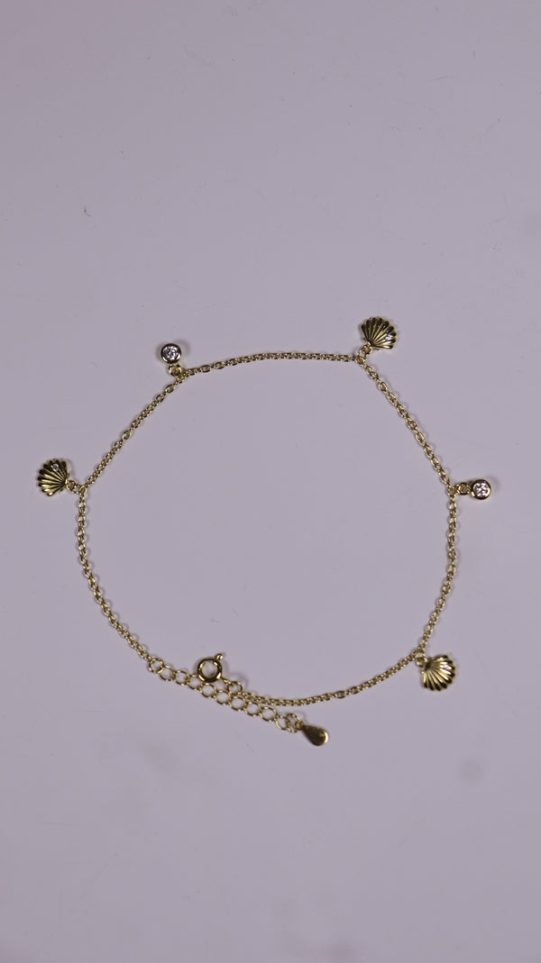 (Single) Golden Shore Anklet