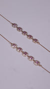 (Pair) Rosy Glow Anklets