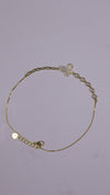 (Pair) Forever Bloom Anklets - Gold