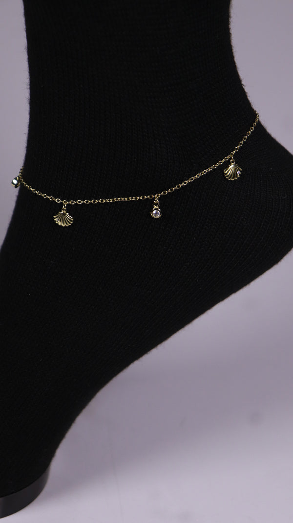 (Single) Golden Shore Anklet