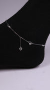(Single) Sweetheart Drop Anklet