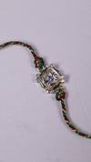 Om Divya Silver Rakhi