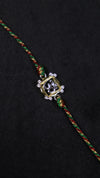 Om Divya Silver Rakhi