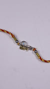 Shiv Aaradhya Silver Rakhi