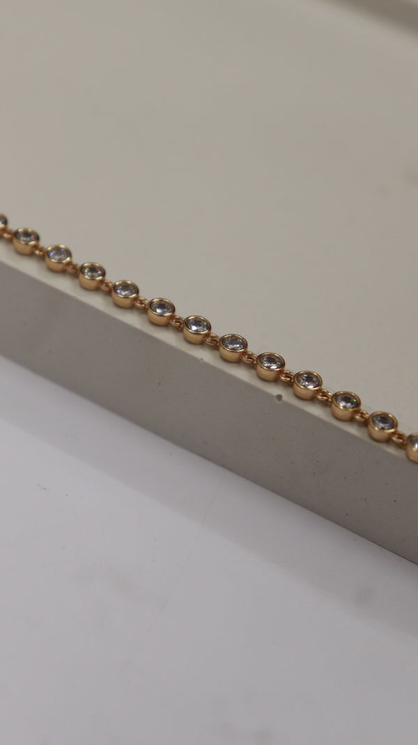 Sunlit Crystal Bracelet