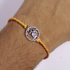 Shree Krishna Silver Rakhi