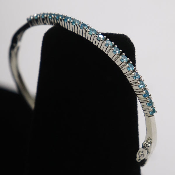 Blue Mist Tennis Kada Bracelet