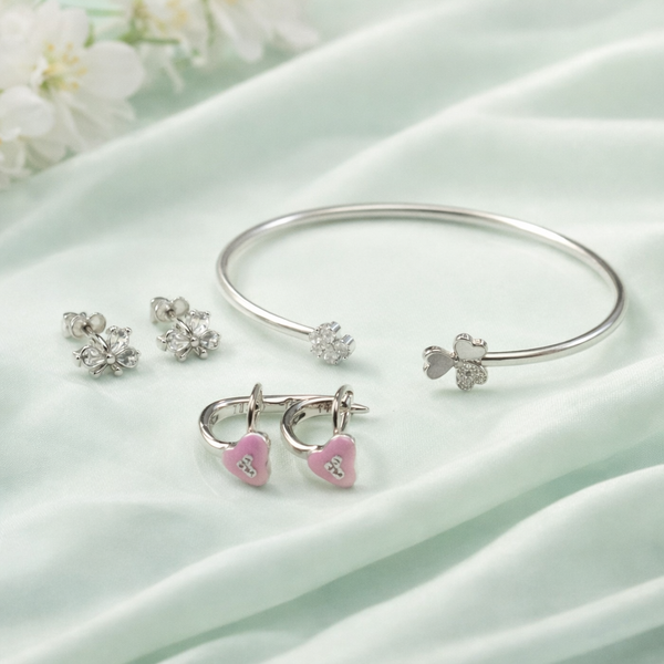 Little Things of Love Silver Set