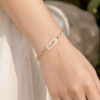 Moonstone Link Bracelet