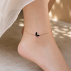 (Pair) Moonwing Silver Anklet