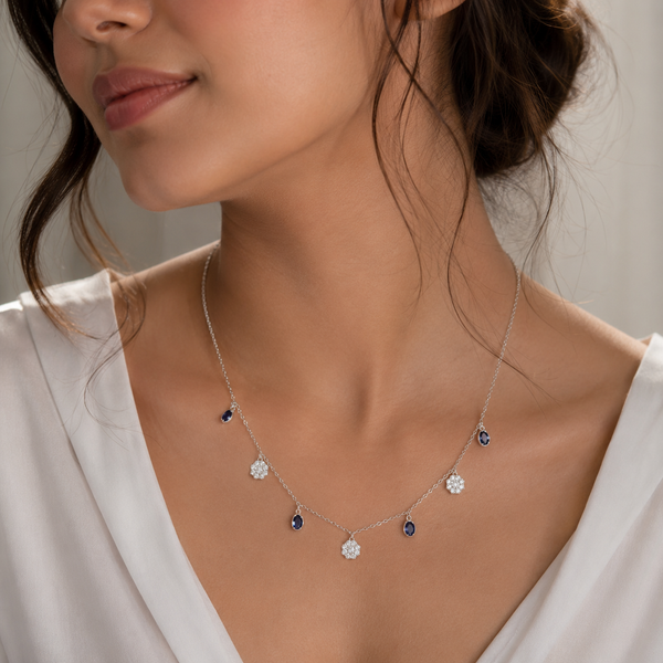 Bluebell Spark Necklace