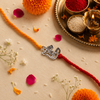 Kripa Shree Krishna Silver Rakhi