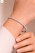92.5 Sterling Silver Elastic Tennis Bracelet