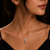 925 Sterling Silver Falling Petals Pendant.