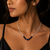 925 Silver Blue Heart Charm