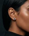 925 Sterling Silver Royal Spark Studs.