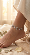 Oxidised Chandni Charm Anklet.