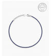 (Single) Blue Line Anklets.