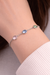 92.5 Sterling Silver Pastel Orbit Bracelet