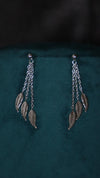 925 Sterling Silver Feather Charms