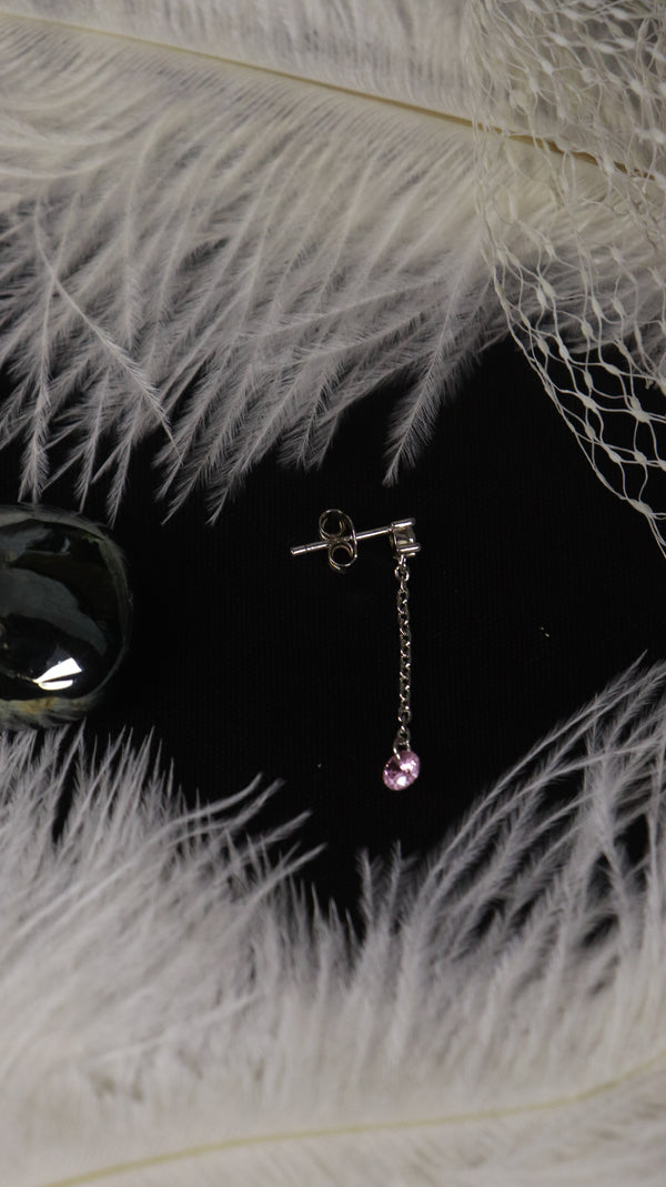 925 Sterling Silver Serenelle Chain Earrings