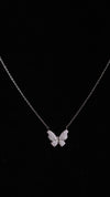 925 Sterling Silver wing Butterfly Pendant