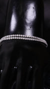 925 Sterling Silver Double-line Tennis Bracelet
