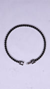 925 Sterling Silver Midnight Tennis Bracelet