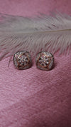 925 Sterling Silver Empress Crown Studs.