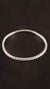 92.5 Sterling Silver Elastic Tennis Bracelet