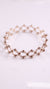 92.5 Sterling Silver Flexi Bloom Ring-Bracelet [Rose Gold]