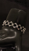 92.5 Sterling Silver Flexi Bloom Ring-Bracelet [Silver]