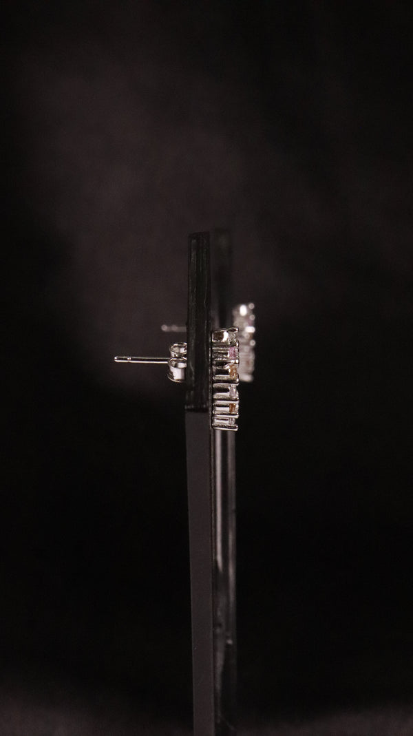 92.5 Silver Multicolour Spark Studs