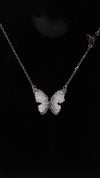 925 Silver Butterfly Glow Set + Ring
