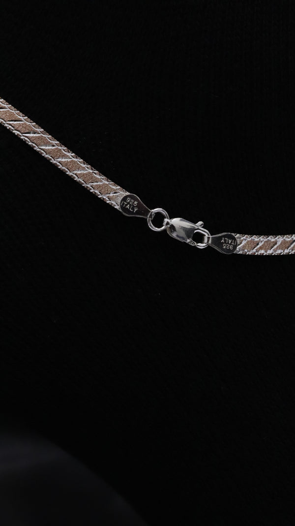 925 Sterling Silver Nitya Shine Anklets.