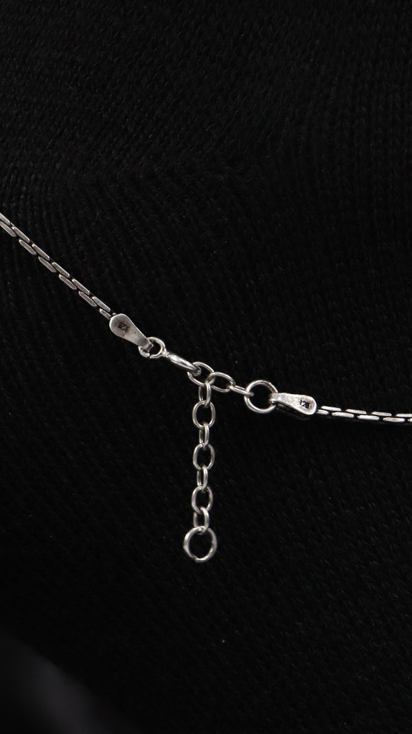 925 Sterling Oxidised Line Anklets.