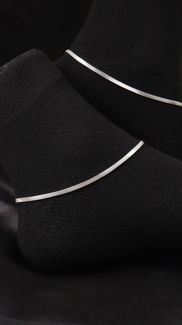 925 Sterling Flat Chain Payal.