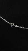 925 Sterling Silver Oxidised Floral Anklets.