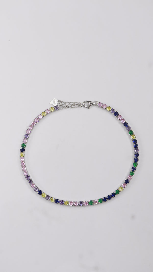 Rainbow of Us Valentine Combo (Single Anklet)