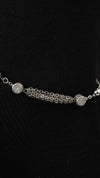 Silver Layer Charm Anklet