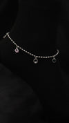 925 Sterling Silver Everyday Tiny Charm Anklets.