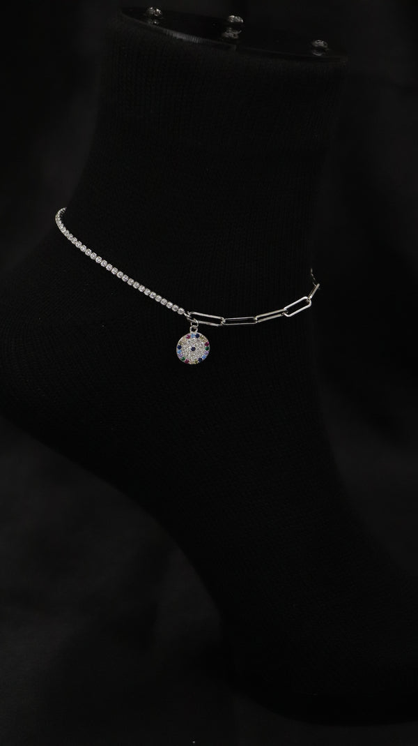 Moments of Us Silver Set (Single Anklet)