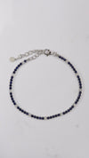92.5 Sterling Silver Midnight Blue Spark Tennis Bracelet