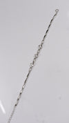 92.5 Sterling Silver Crystal Link Glow Bracelet