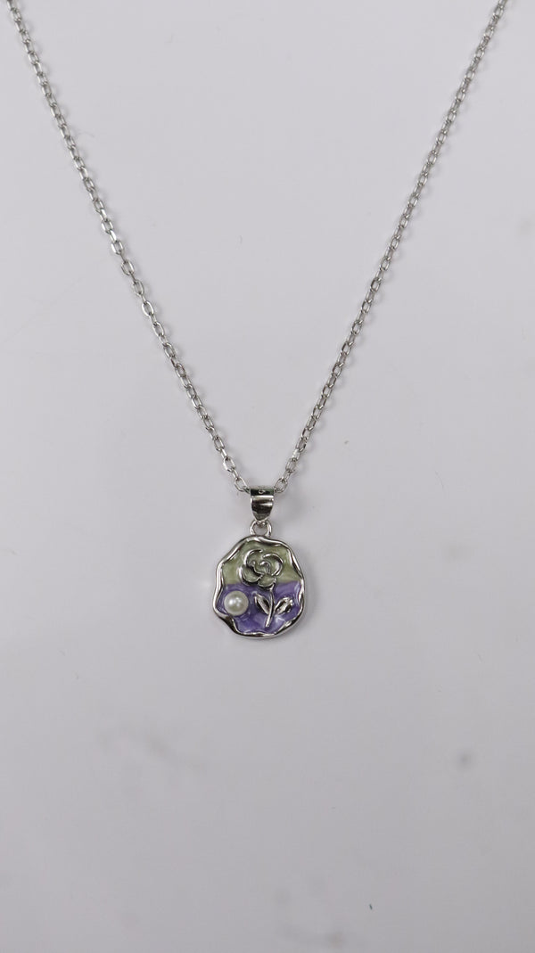 925 Silver Mini Bloom Pearl Set