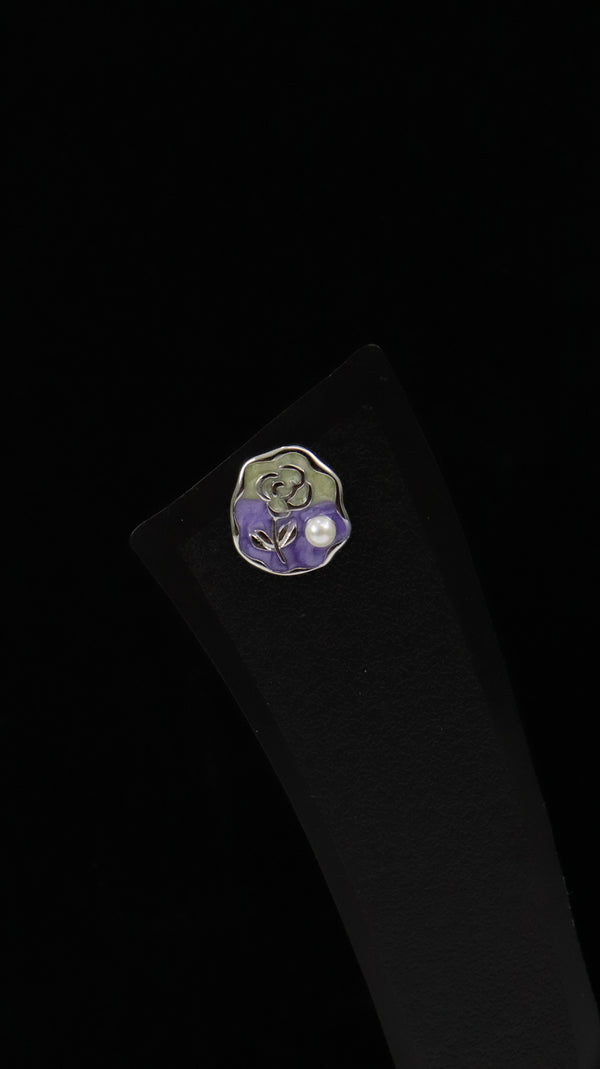 925 Silver Mini Bloom Pearl Set